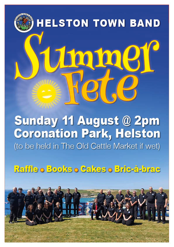Helston Town Band Summer Fete @ The Boating Lake